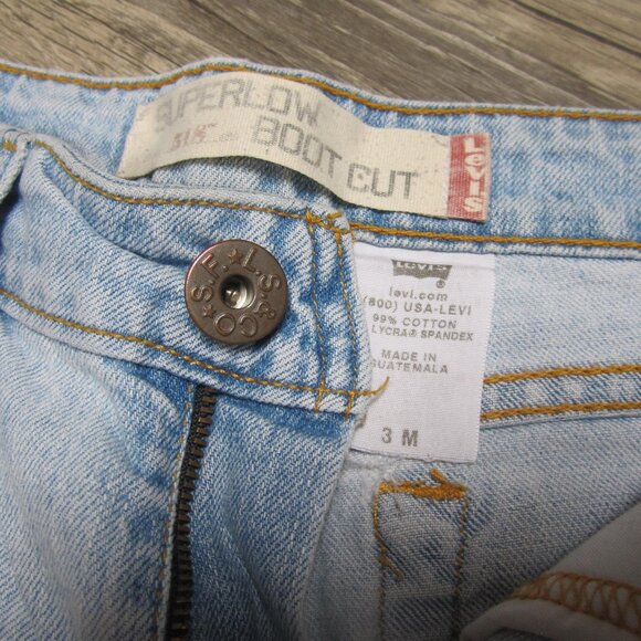 Levi's Denim - Levi's Junior's Super Low Boot Cut Light Wash Jean